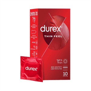 durex thin feel 10pcs israel