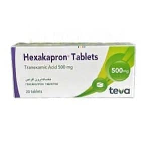 hexakapron 500mg 20 tabletok israel