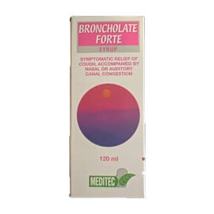 broncholate forte syrup israel