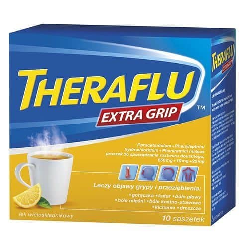 theraflu lemon 10pcs