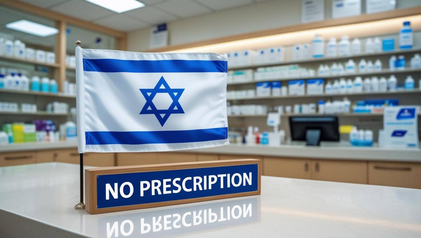 sem necessidade de receita médica israel