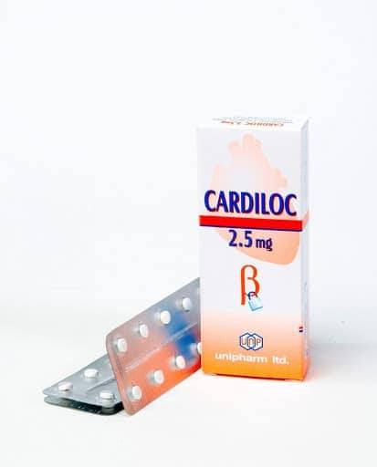 cardiloc 1.25 2.5 5 10mg 30 tabletok israel