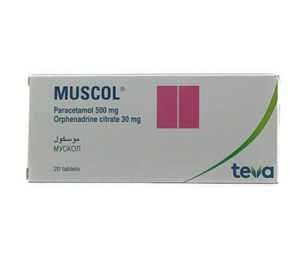 muscol 20 tabletok israel